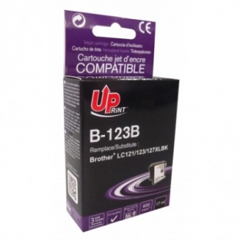 TINTEIRO BROTHER LC123XLBK PRETO - COMPATIVEL