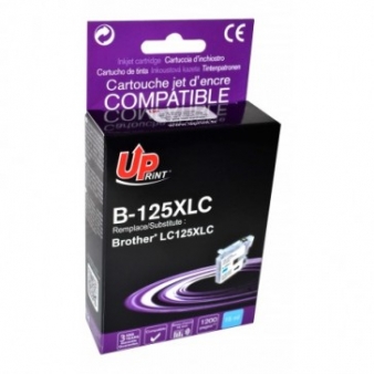 TINTEIRO BROTHER LC125XLC AZUL - COMPATIVEL