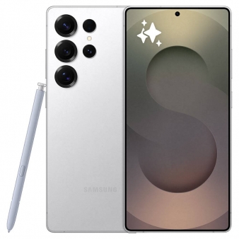 Smartphone Samsung Galaxy S25 Ultra 6.9" 12GB/256GB Dual SIM Branco Prateado Tit&acirc;nio