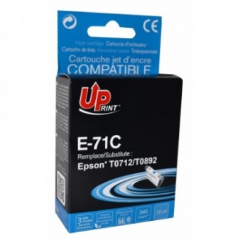 TINTEIRO EPSON T0712/T0892 AZUL - COMPATIVEL
