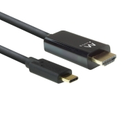 Cabo Conversão USB C para HDMI macho 4K/60Hz, 2m