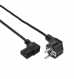 Cabo Alimentação Schuko para IEC C13 90°, 1.80m