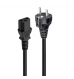 Cabo Alimentação Shuko para IEC C13, 1.80m