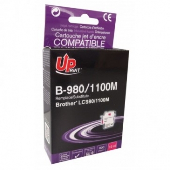 TINTEIRO BROTHER LC980M/LC1100M MAGENTA - COMPATIVEL