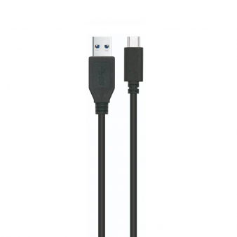 Cabo USB 3.2 USB-A para USB C, 5Gbps, PD60W, AWG28, 1m