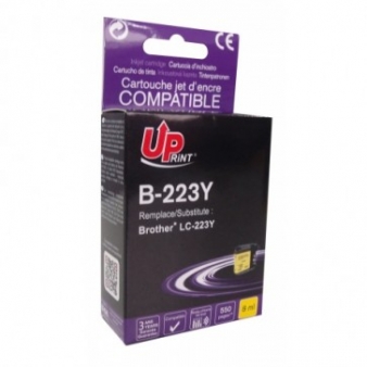 TINTEIRO BROTHER LC223Y AMARELO - COMPATIVEL