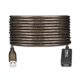 Cabo Amplificador USB 2.0, Extens&atilde;o 5m