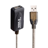 Cabo Amplificador USB 2.0, Extens&atilde;o 5m