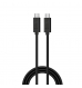 Cabo USB3.2 USB C para USB C, 20Gbps, PD100W, 4K@60Hz video display, 1m