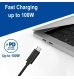 Cabo USB3.2 USB C para USB C, 20Gbps, PD100W, 4K@60Hz video display, 1m