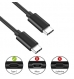 Cabo USB 2.0 USB C para USB C, AWG22+28, PD60W, 480Mbps, 1.8m
