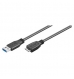 Cabo USB 3.0 "A" M - Micro "B" M 1.8m