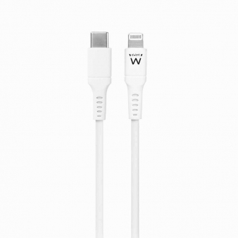 Cabo USB C para Lightning, Cetificado MFI, 2m