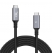Cabo USB4 CM para CM Thunderbolt™3/4, 40Gbps, PD ERP 240W, 8K@60Hz video display, 1m