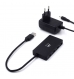 HUB USB 3.2 Gen 1, 4 portas HightSpeed, Alimentação AC