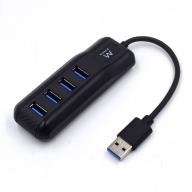 HUB USB 3.2 Gen 1, 4 portas, Alimenta&ccedil;&atilde;o USB