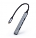 HUB USB 3.2 Gen 1,  Type C, 1 porta USB 3.2 Gen1 + 3 portas USB 2.0