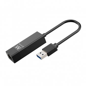 Adaptador Gigabit Ethernet USB 3.2 Gen 1, preto