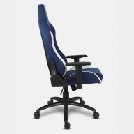 Cadeira Gaming Alpha Gamer Portugal '24 Tecido Azul Escuro