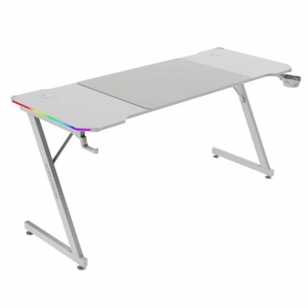 Secret&aacute;ria Gaming Mars Gaming MGD-X160RGB (160x60cm) ARGB Branca