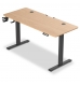 Secretária Elevatória Elétrica Offy Ryva (140x60cm) Madeira (Oak)
