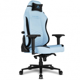Cadeira Gaming Alpha Gamer Alegra Fabric Azul/Preta