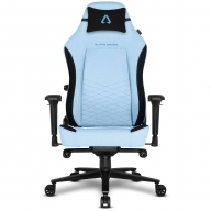 Cadeira Gaming Alpha Gamer Alegra Fabric Azul/Preta
