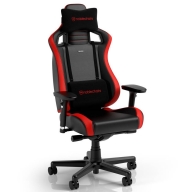 Cadeira Gaming Noblechairs EPIC Compact Preta/Carbono/Vermelha