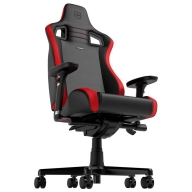 Cadeira Gaming Noblechairs EPIC Compact Preta/Carbono/Vermelha
