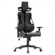 Cadeira de Escrit&oacute;rio Ergon&oacute;mica Mars Gaming MGC-Elite Preta/Azul