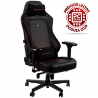 Cadeira Gaming Noblechairs HERO PU Leather Preta/Vermelha
