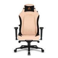 Cadeira Gaming Alpha Gamer Alegra Fabric Laranja/Preta