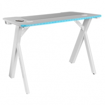 Secret&aacute;ria Gaming Mars Gaming MGD100 RGB Branca