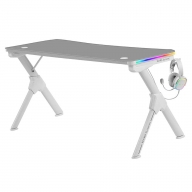 Secret&aacute;ria Gaming Mars Gaming MGD140RGB Branca