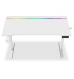 Secretária Elevatória Elétrica Alpha Gamer Zorya RGB (140x72cm) Gaming Station Branca