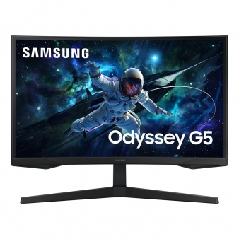 Monitor Curvo Samsung Odyssey G5 G55C VA 27" QHD 16:9 165Hz FreeSync Premium