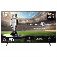 Televis&atilde;o Smart TV Hisense 55E7NQ (2024) 55"/139,7cm QLED 4K UHD VIDAA