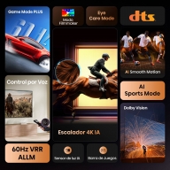 Televis&atilde;o Smart TV Hisense Series A6Q (2025) 55"/139cm LED 4K UHD VIDAA