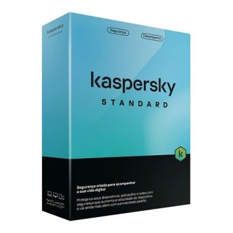 Software Antivírus Kaspersky Standard PT - 1 Dispositivo | 1 Ano