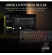 Teclado Mecânico Corsair K70 Core TKL RGB Switches MLX Red PT Preto
