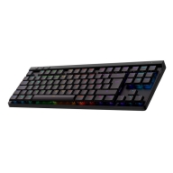 Teclado Mec&acirc;nico Logitech G515 Lightspeed TKL RGB Wireless/Bluetooth US Preto