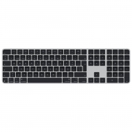 Teclado Apple Magic Keyboard Touch ID Numérico para Mac com Processador Apple | Black Keys - Português