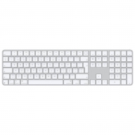 Teclado Apple Magic Keyboard Touch ID Numérico para Mac com Processador Apple | White Keys - Português