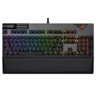 Teclado Mec&acirc;nico Asus ROG Strix Flare II RGB Switch ROG NX Red (PT) Preto