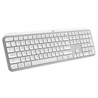 Teclado Logitech MX Keys S Bluetooth PT Pale Gray