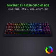 Teclado Mec&acirc;nico Razer Blackwidow V3 PT Tenkeyless RGB Yellow Switch