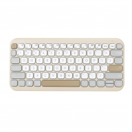 Teclado Asus Marshmallow Keyboard KW100 Wireless Bluetooth PT Beje