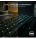 Teclado Mecânico Razer BlackWidow V3 Mini HyperSpeed RGB Wireless Green Switch US