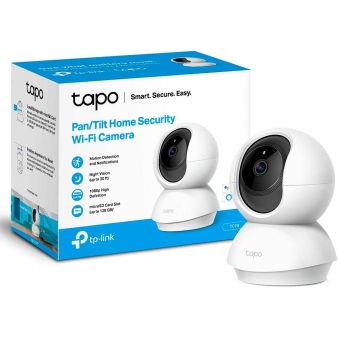 C&acirc;mara de Seguran&ccedil;a TP-Link Tapo TC70 FHD Pan/Tilt Security Wi-Fi