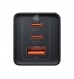 Carregador Baseus GaN5 Pro Fast Charger Dual USB-C/USB-A 65W Preto